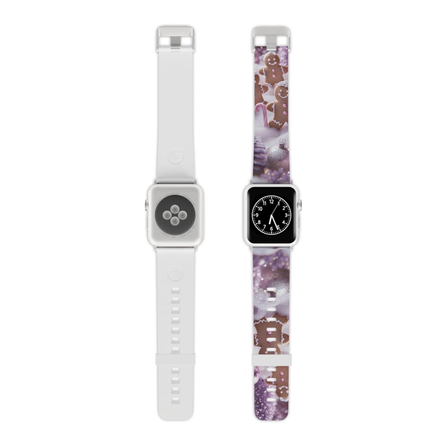 Pastel Christmas Gingerbread Wonderland Apple Watch Band - BOGO Cases