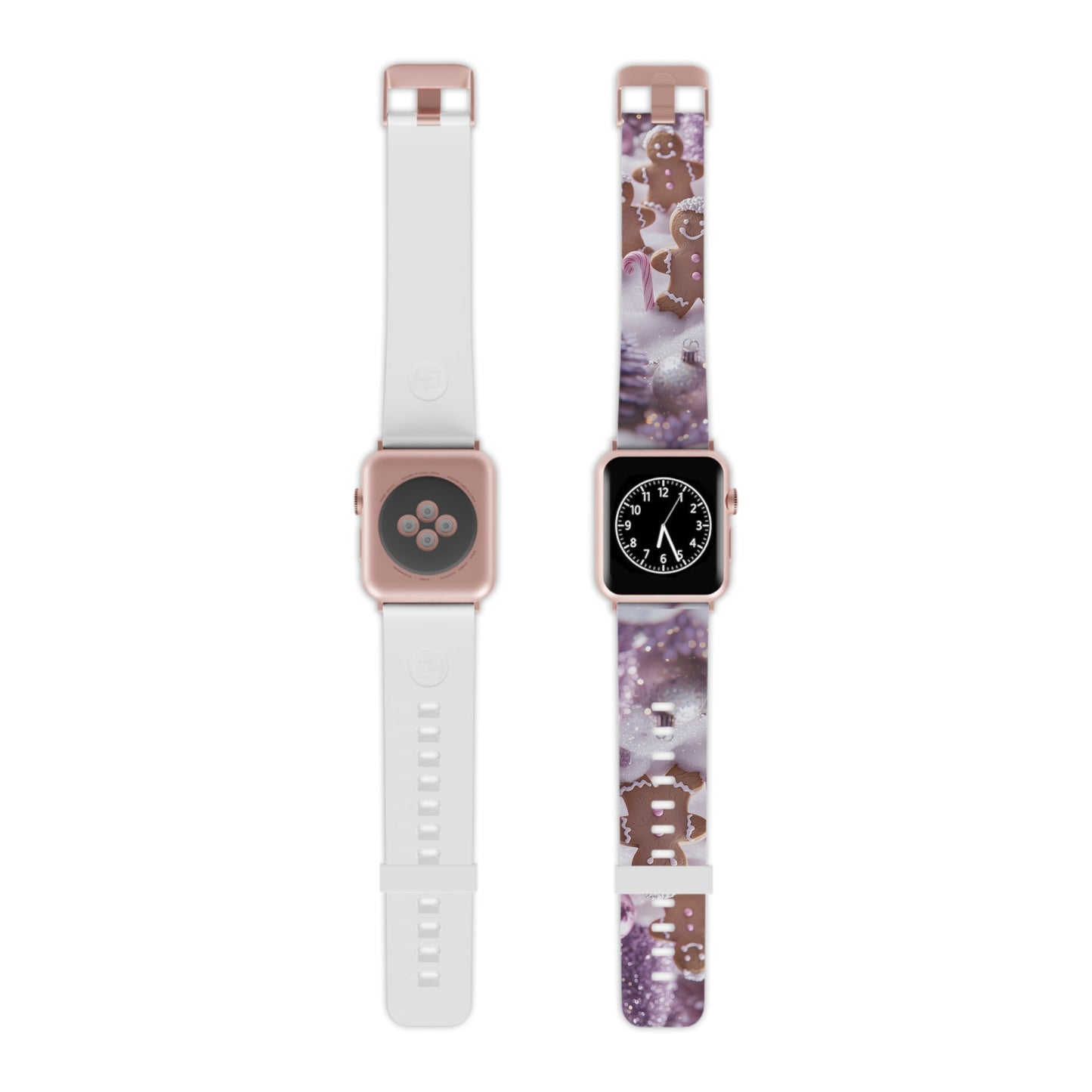 Pastel Christmas Gingerbread Wonderland Apple Watch Band - BOGO Cases
