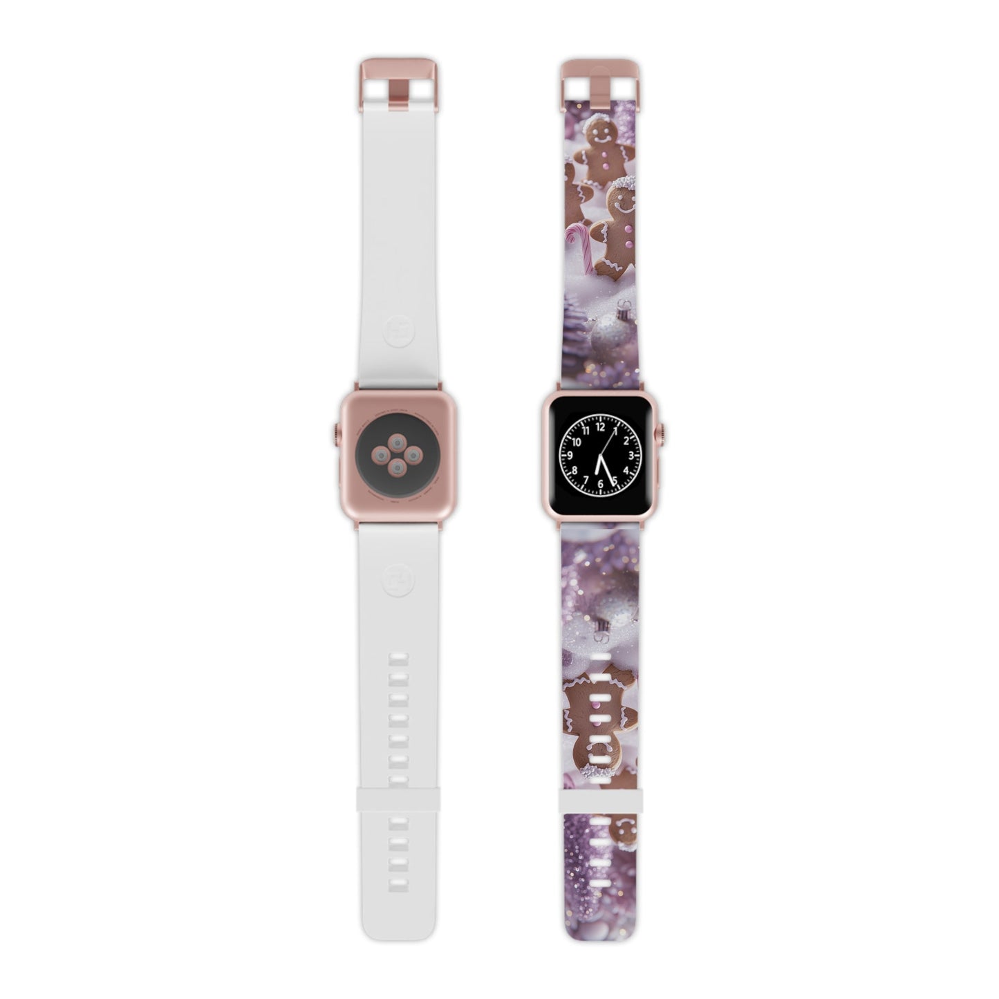 Pastel Christmas Gingerbread Wonderland Apple Watch Band - BOGO Cases