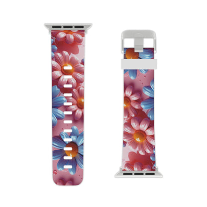 Pastel Daisy 3D Apple Watch Band - BOGO Cases