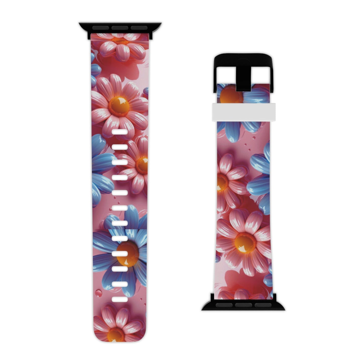 Pastel Daisy 3D Apple Watch Band - BOGO Cases