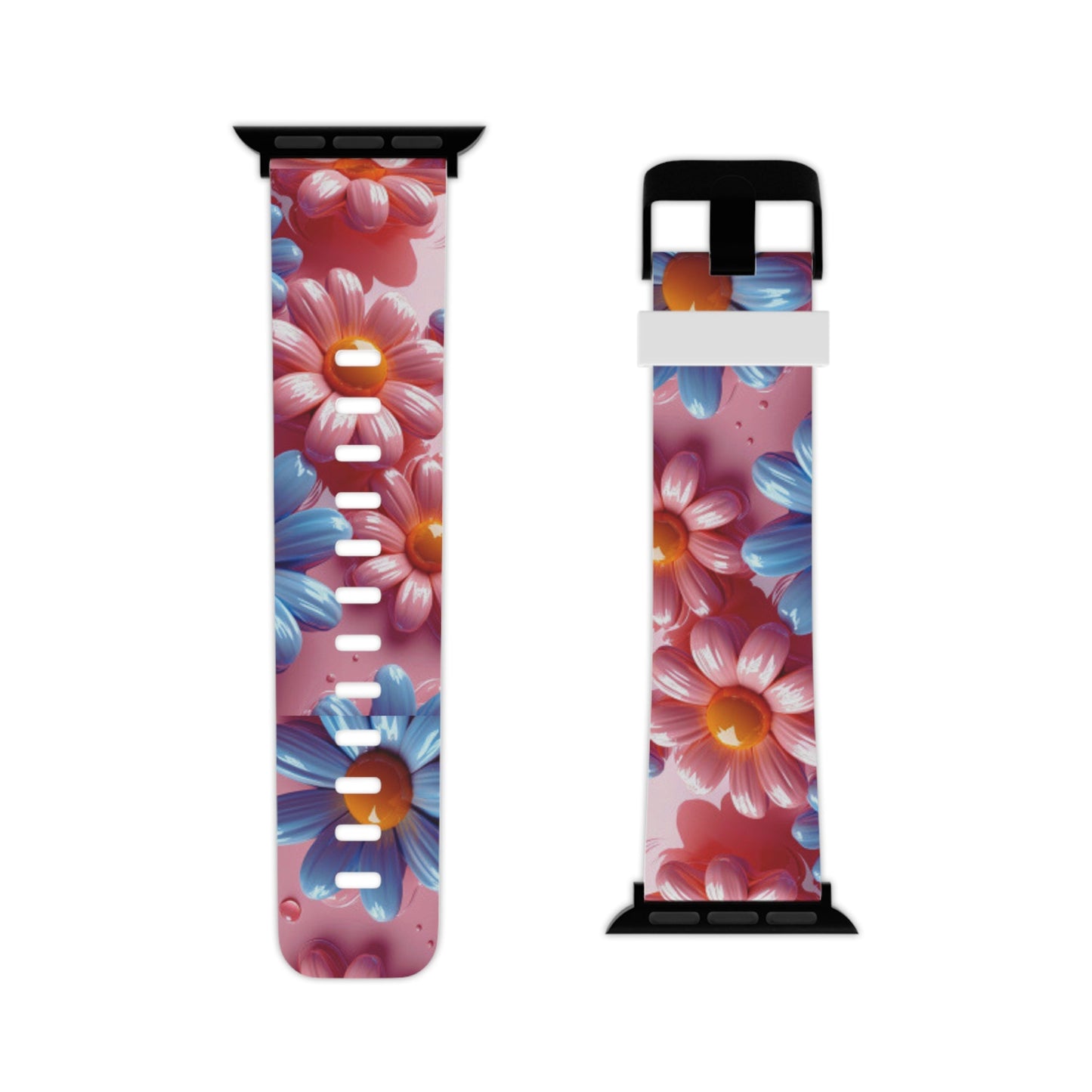 Pastel Daisy 3D Apple Watch Band - BOGO Cases