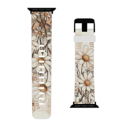 Pastel Daisy Apple Watch Band - BOGO Cases