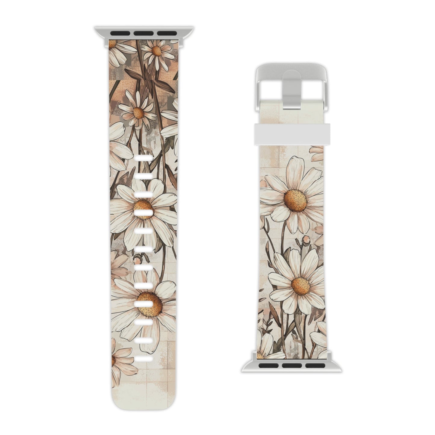 Pastel Daisy Apple Watch Band - BOGO Cases