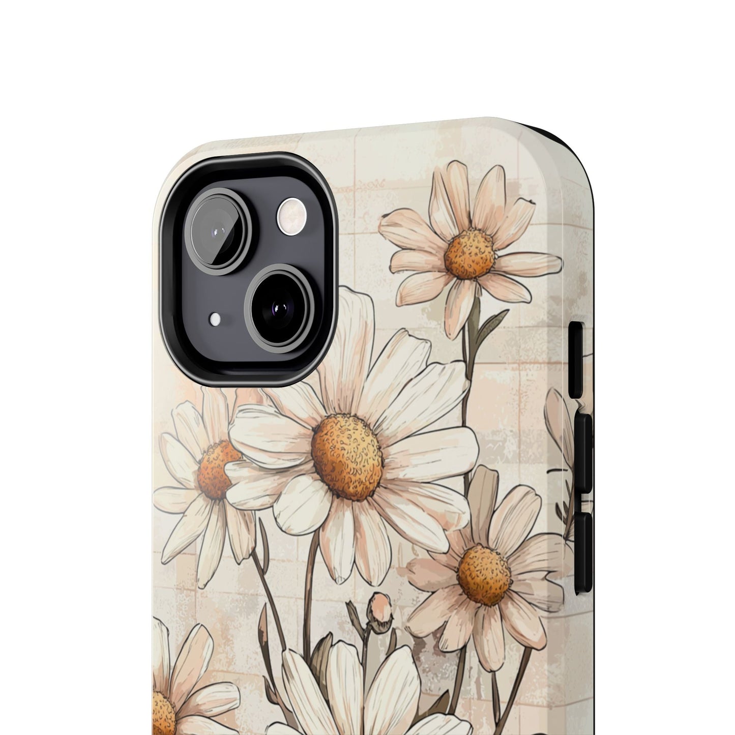 Pastel Daisy iPhone Case - Elegant Floral Protective Cover - BOGO Cases