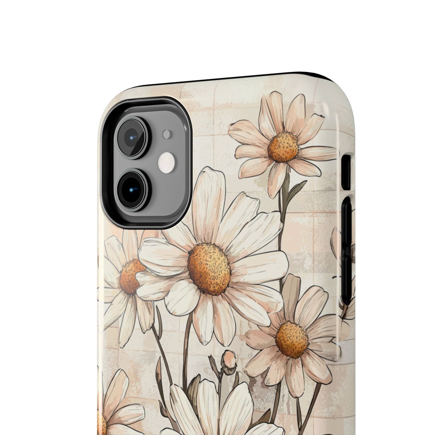 Pastel Daisy iPhone Case - Elegant Floral Protective Cover - BOGO Cases