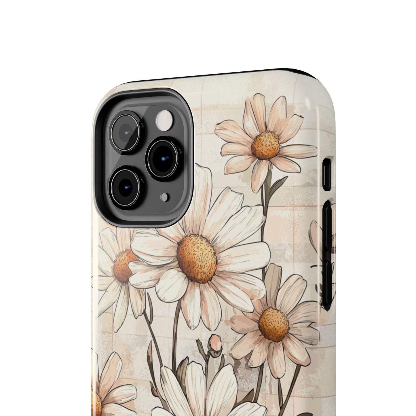 Pastel Daisy iPhone Case - Elegant Floral Protective Cover - BOGO Cases