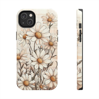 Pastel Daisy iPhone Case - Elegant Floral Protective Cover - BOGO Cases