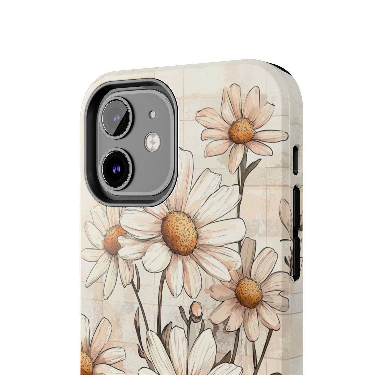 Pastel Daisy iPhone Case - Elegant Floral Protective Cover - BOGO Cases