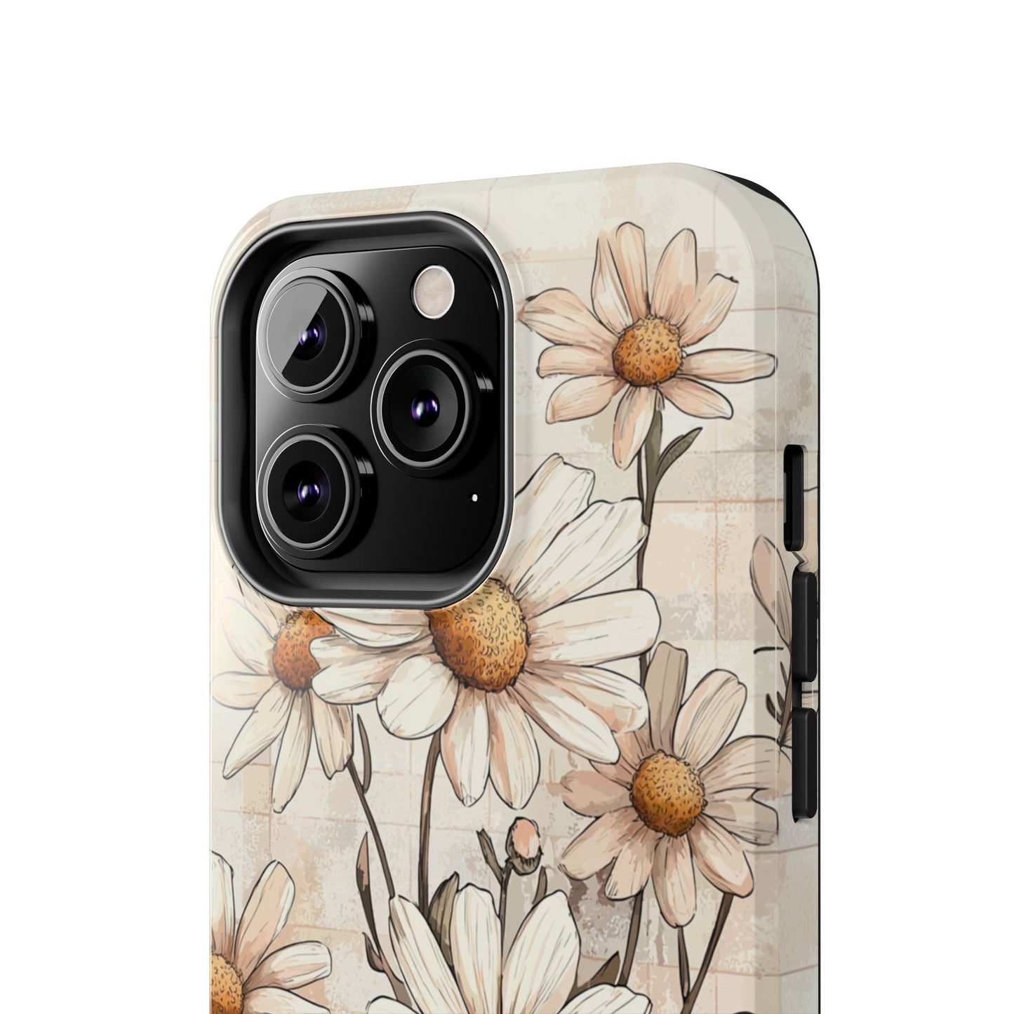 Pastel Daisy iPhone Case - Elegant Floral Protective Cover - BOGO Cases