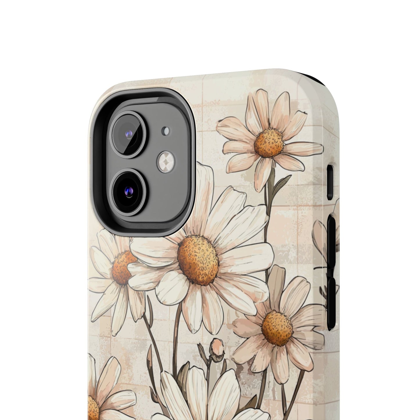 Pastel Daisy iPhone Case - Elegant Floral Protective Cover - BOGO Cases