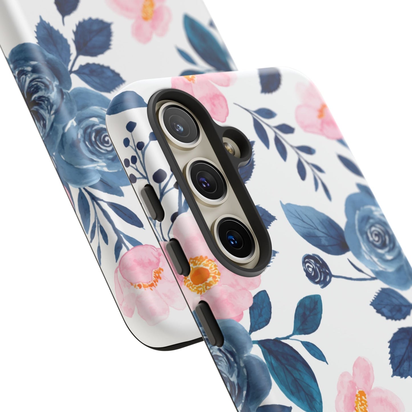 Pastel Garden Charm – Samsung Galaxy Case with Delicate Floral Design - BOGO Cases