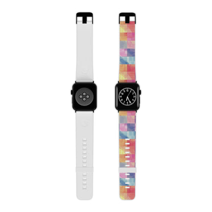 Pastel Panache Watercolor Plaid Apple Watch Band - BOGO Cases
