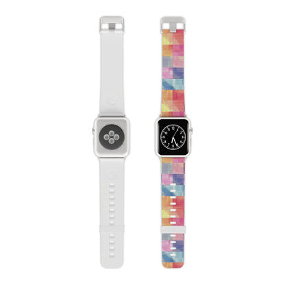 Pastel Panache Watercolor Plaid Apple Watch Band - BOGO Cases