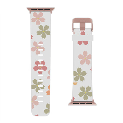 Pastel Sakura Blossom Apple Watch Band - BOGO Cases