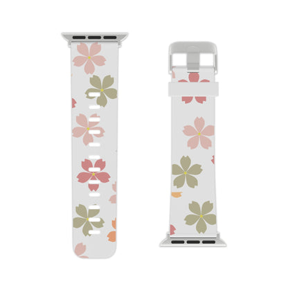 Pastel Sakura Blossom Apple Watch Band - BOGO Cases