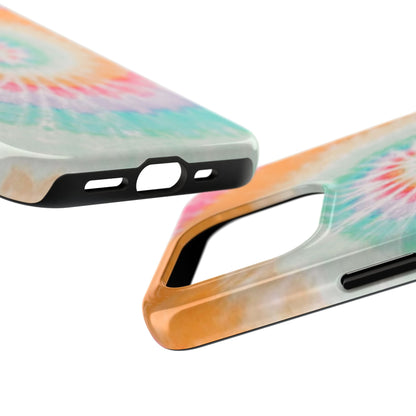 Pastel Swirl Tie - Dye iPhone Case – Soft & Minimalistic Style - BOGO Cases