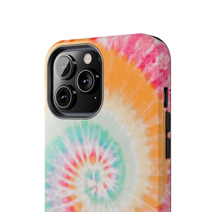 Pastel Swirl Tie - Dye iPhone Case – Soft & Minimalistic Style - BOGO Cases