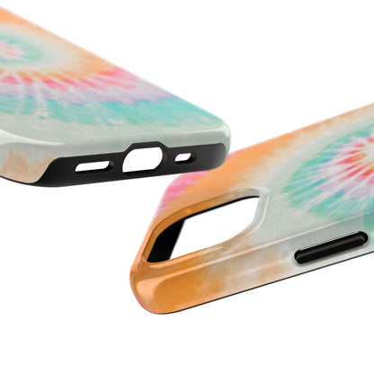 Pastel Swirl Tie - Dye iPhone Case – Soft & Minimalistic Style - BOGO Cases