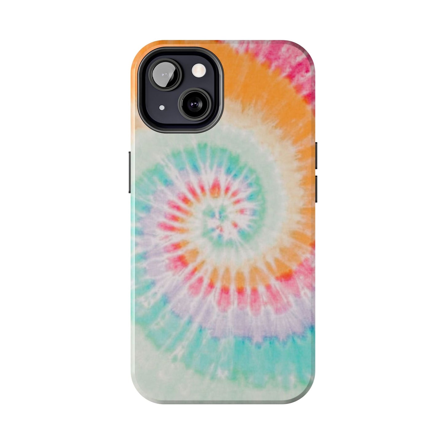 Pastel Swirl Tie - Dye iPhone Case – Soft & Minimalistic Style - BOGO Cases