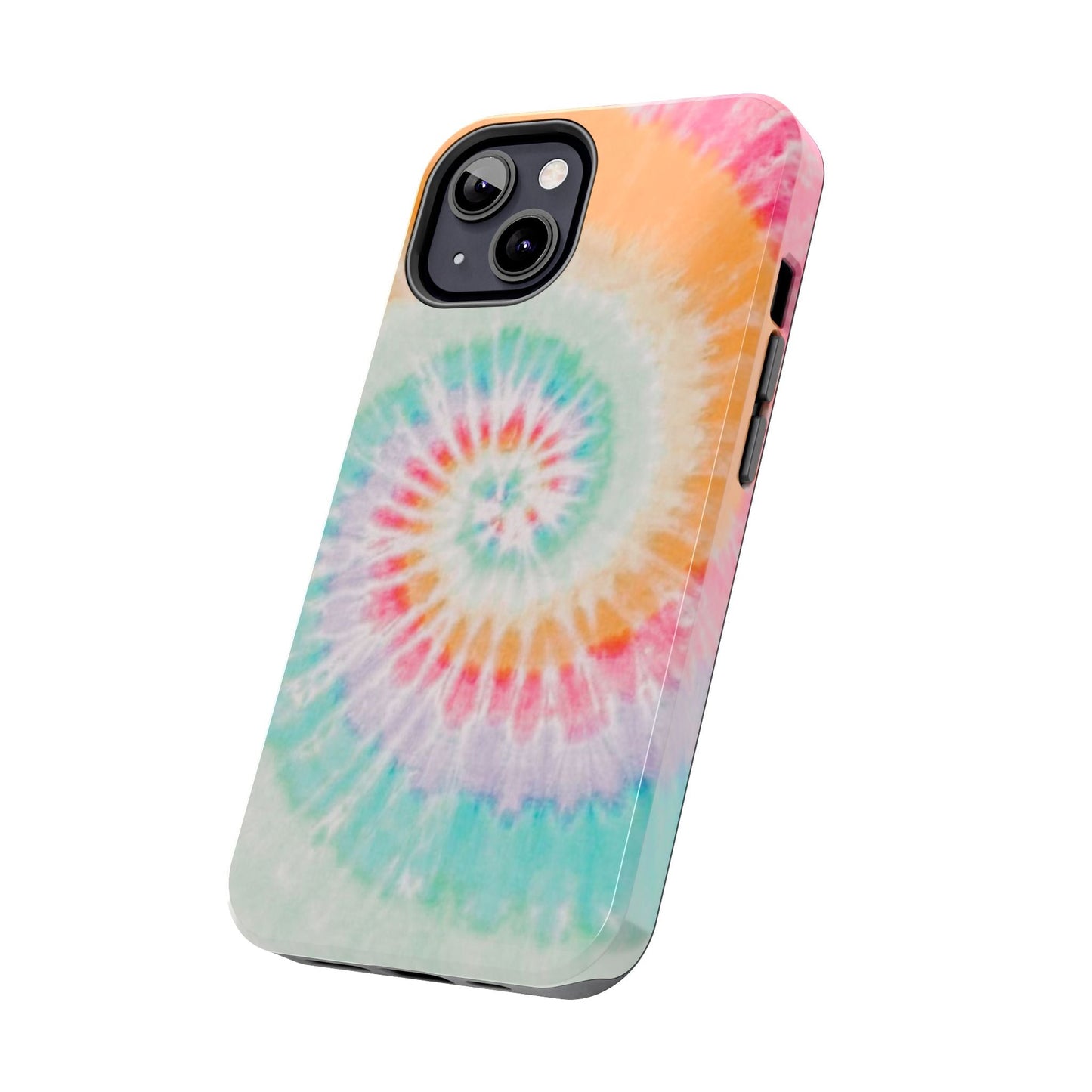 Pastel Swirl Tie - Dye iPhone Case – Soft & Minimalistic Style - BOGO Cases