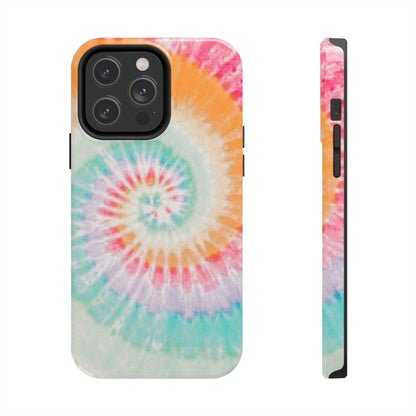 Pastel Swirl Tie - Dye iPhone Case – Soft & Minimalistic Style - BOGO Cases