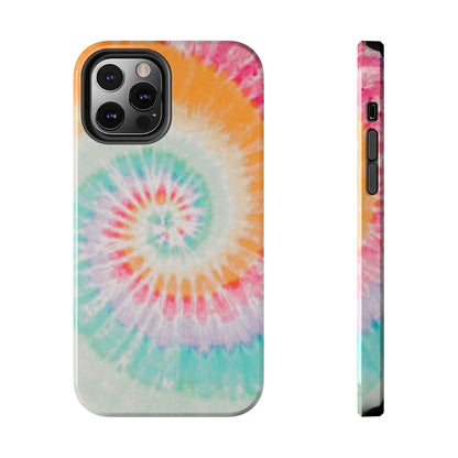 Pastel Swirl Tie - Dye iPhone Case – Soft & Minimalistic Style - BOGO Cases