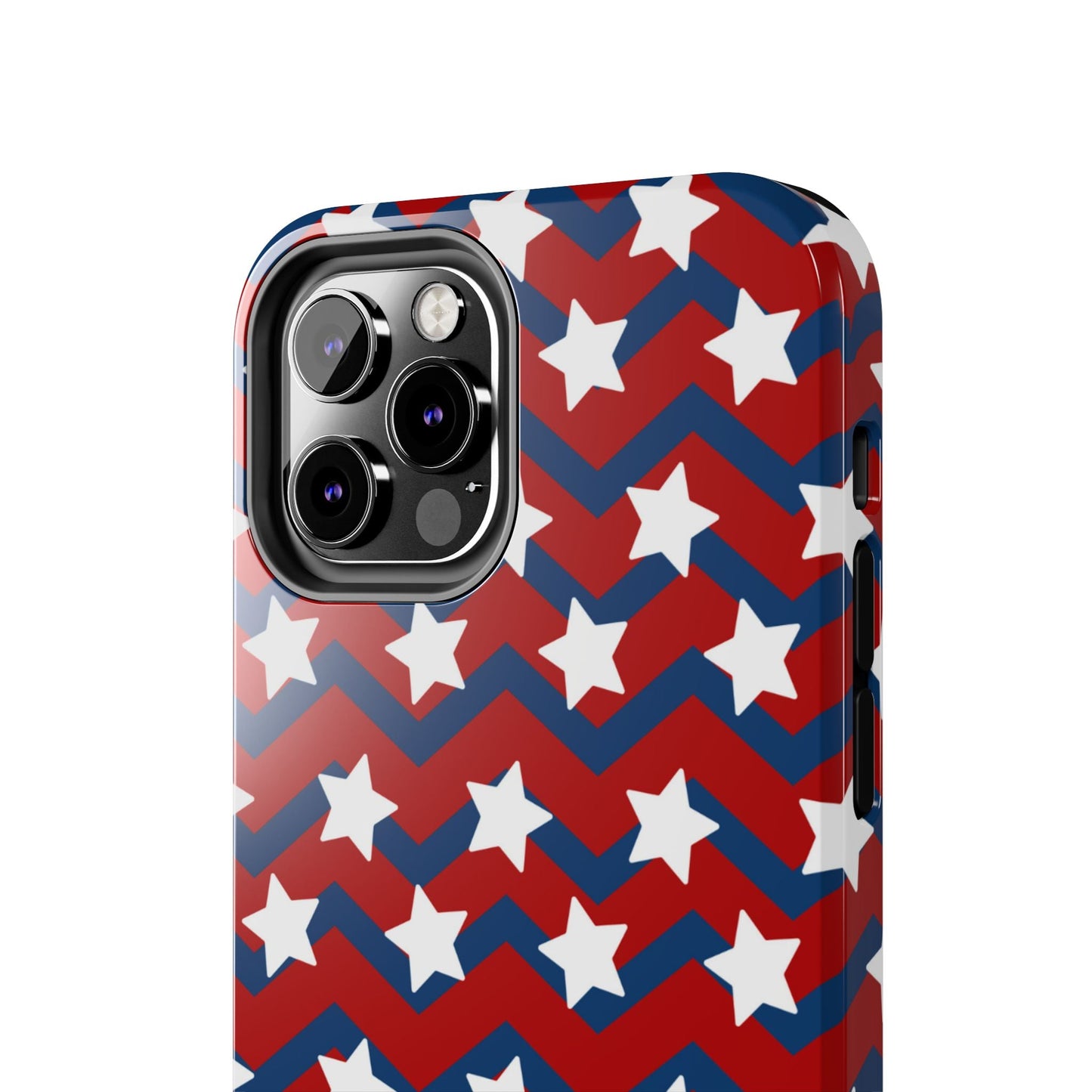 Patriotic Chevron Stars - iPhone Series Case - BOGO Cases