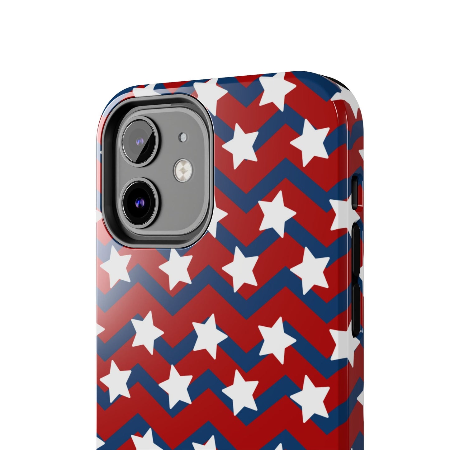 Patriotic Chevron Stars - iPhone Series Case - BOGO Cases