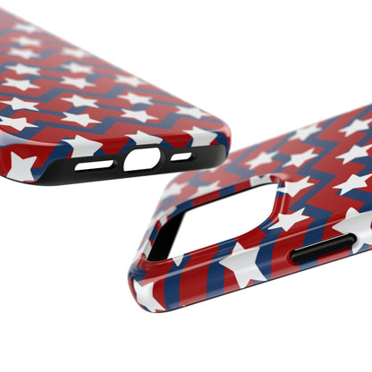 Patriotic Chevron Stars - iPhone Series Case - BOGO Cases