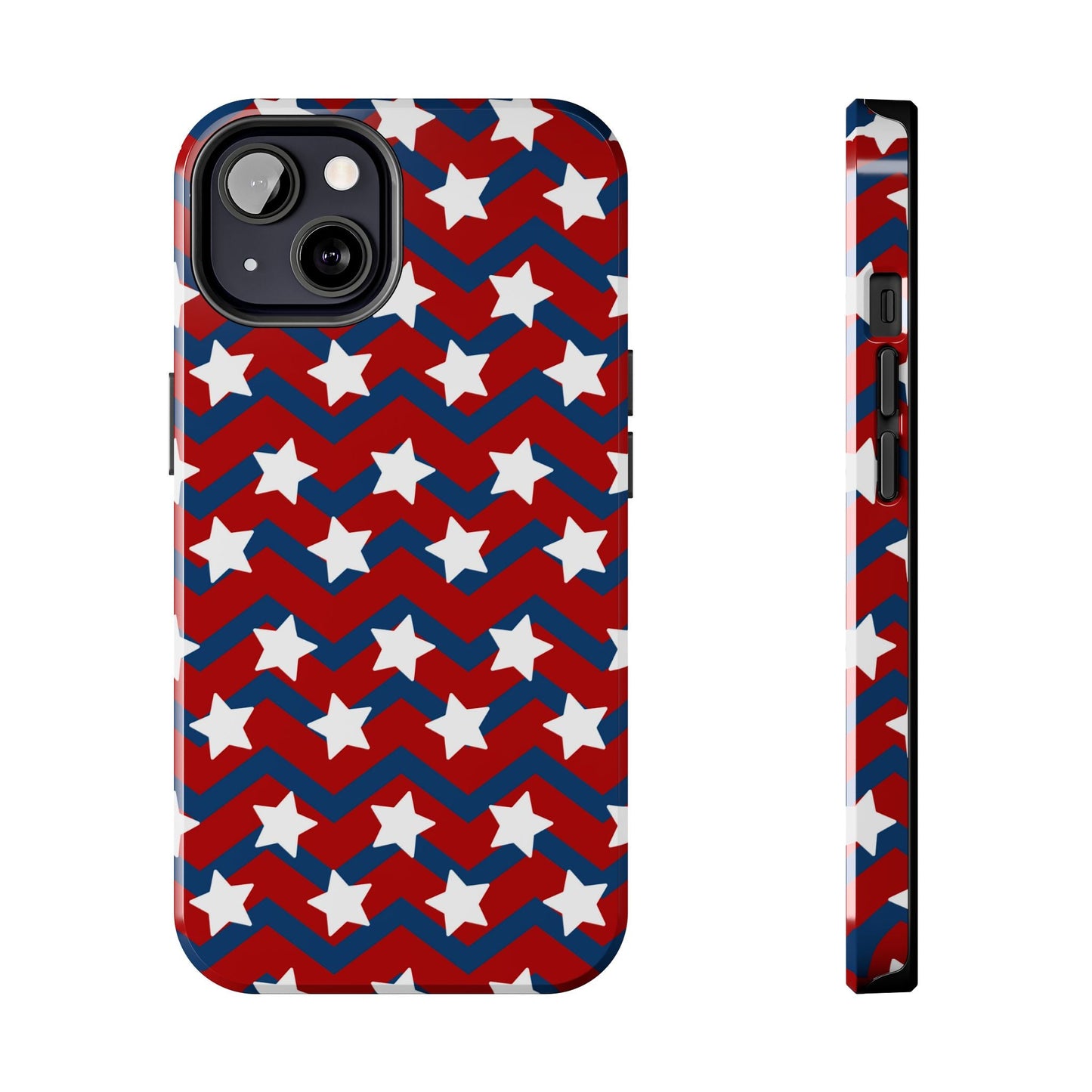 Patriotic Chevron Stars - iPhone Series Case - BOGO Cases