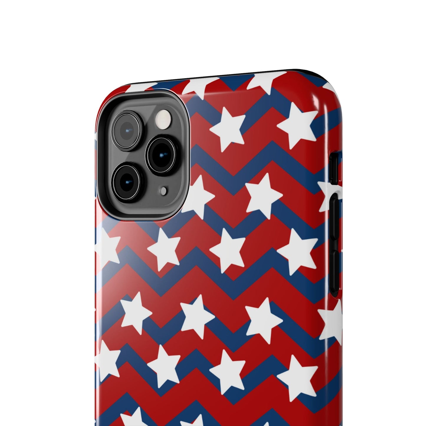 Patriotic Chevron Stars - iPhone Series Case - BOGO Cases