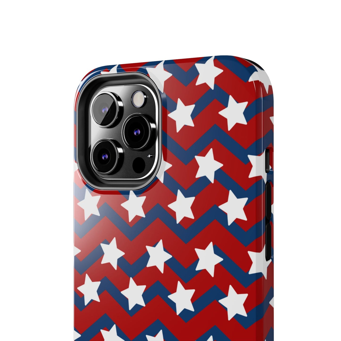 Patriotic Chevron Stars - iPhone Series Case - BOGO Cases