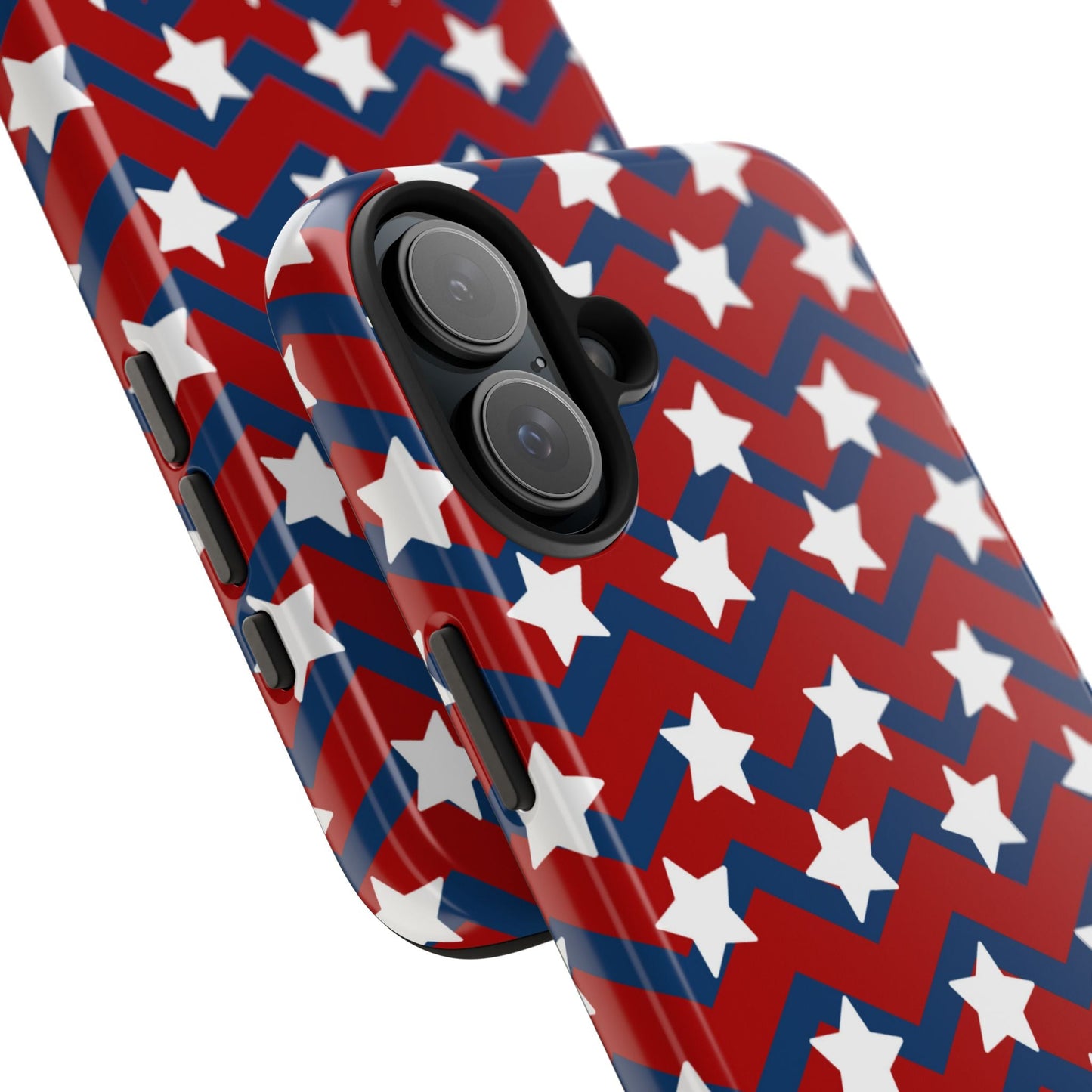 Patriotic Chevron Stars - iPhone Series Case - BOGO Cases