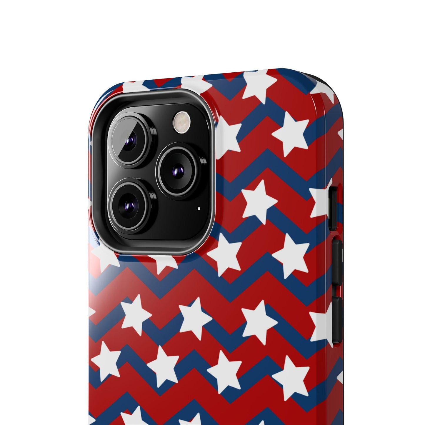 Patriotic Chevron Stars - iPhone Series Case - BOGO Cases