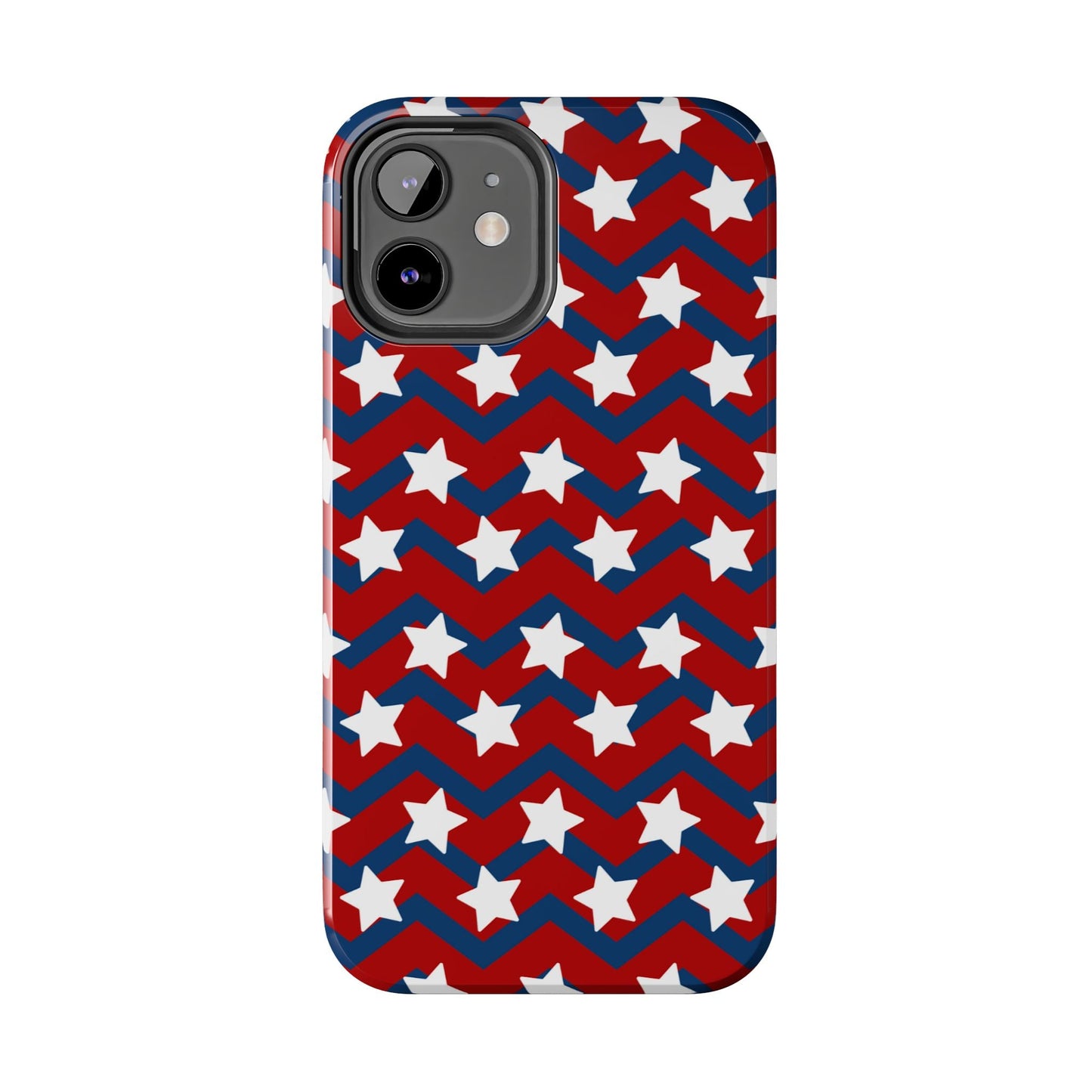 Patriotic Chevron Stars - iPhone Series Case - BOGO Cases