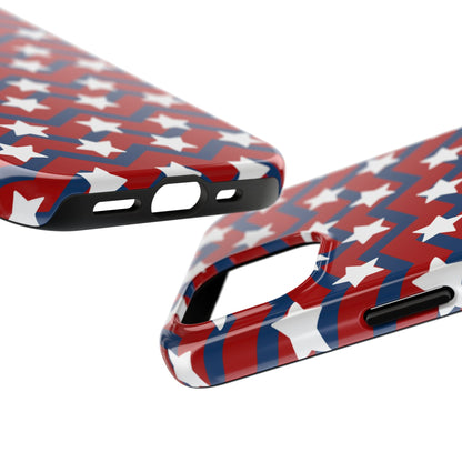 Patriotic Chevron Stars - iPhone Series Case - BOGO Cases
