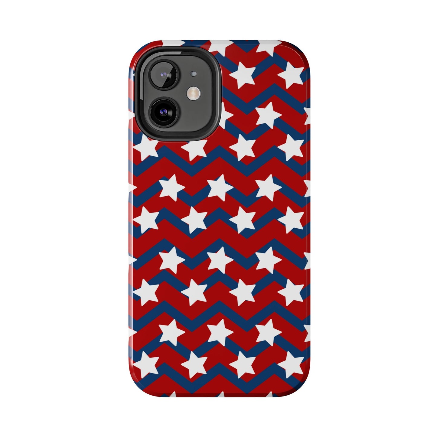 Patriotic Chevron Stars - iPhone Series Case - BOGO Cases