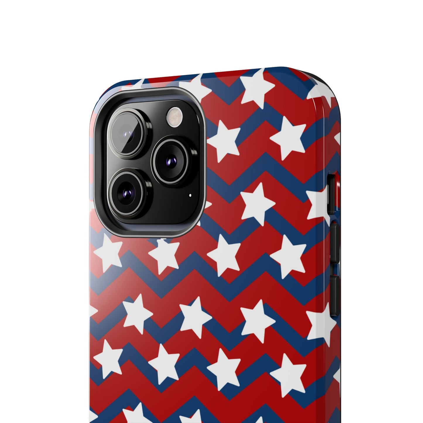 Patriotic Chevron Stars - iPhone Series Case - BOGO Cases
