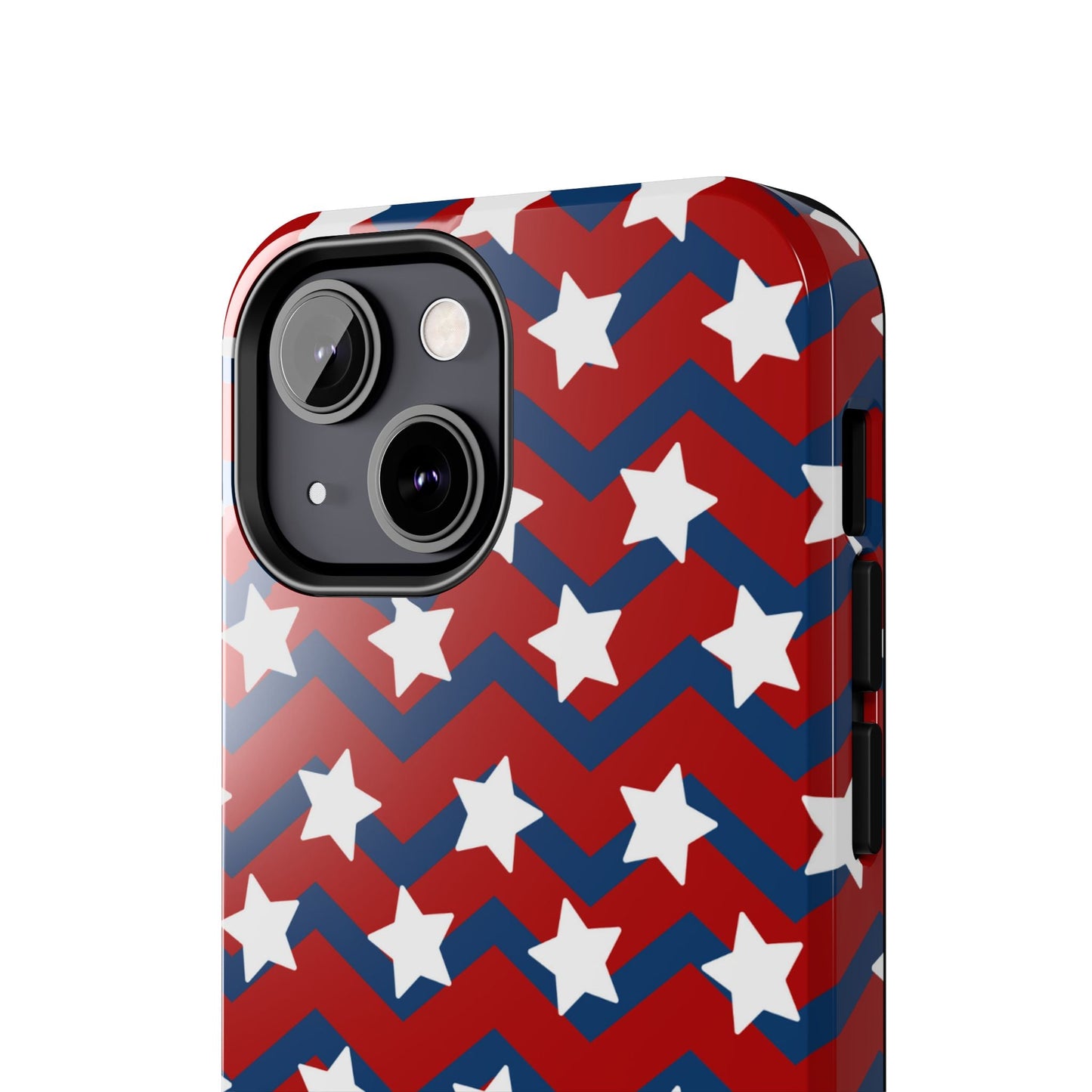 Patriotic Chevron Stars - iPhone Series Case - BOGO Cases