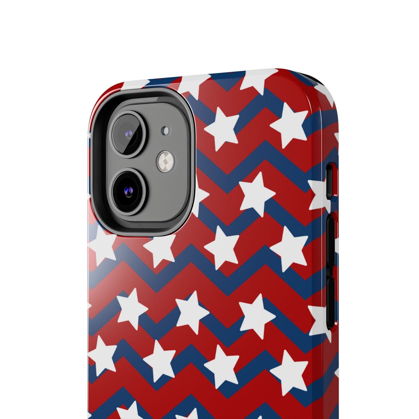 Patriotic Chevron Stars - iPhone Series Case - BOGO Cases