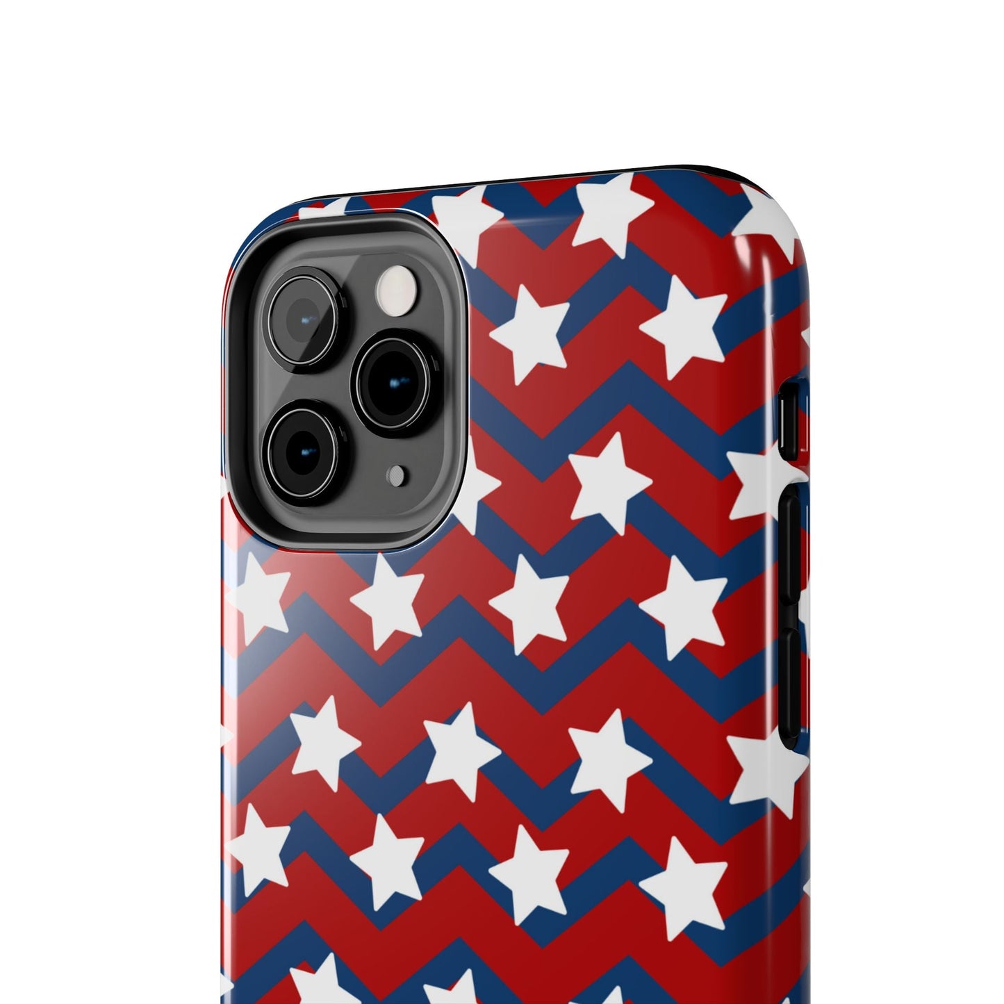 Patriotic Chevron Stars - iPhone Series Case - BOGO Cases