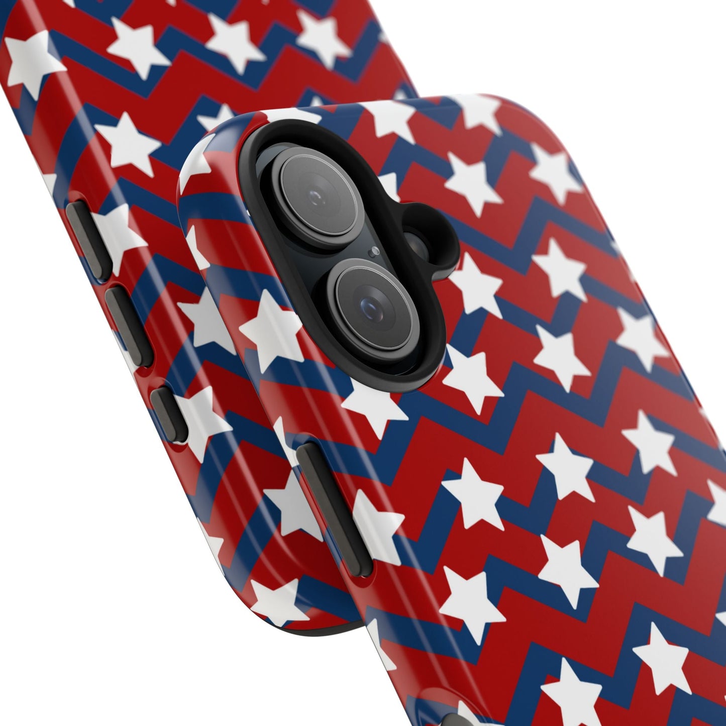 Patriotic Chevron Stars - iPhone Series Case - BOGO Cases