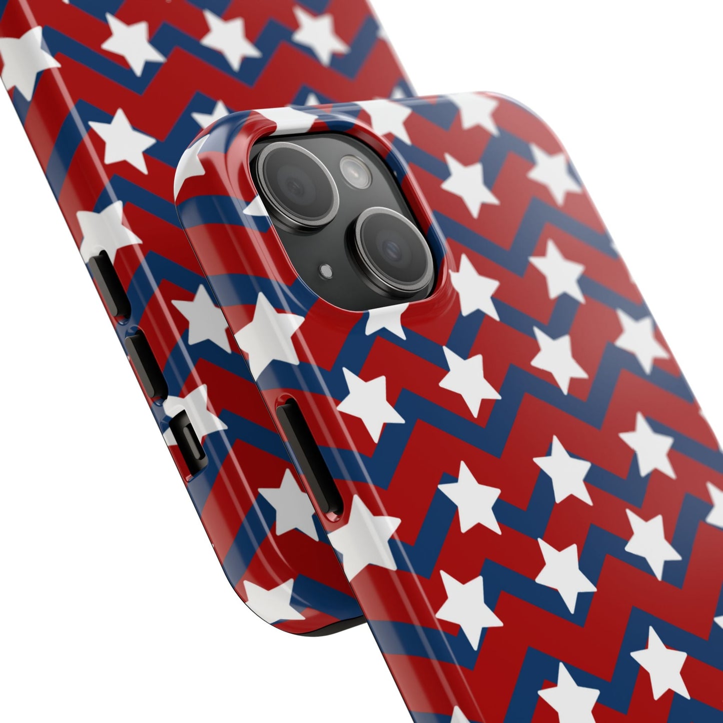 Patriotic Chevron Stars - iPhone Series Case - BOGO Cases