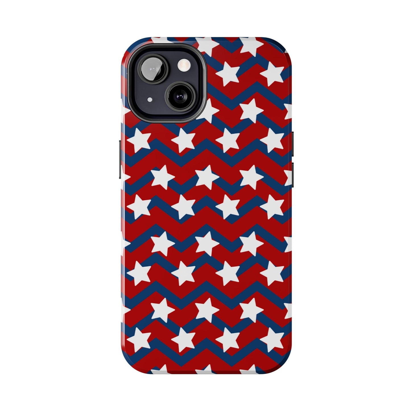 Patriotic Chevron Stars - iPhone Series Case - BOGO Cases