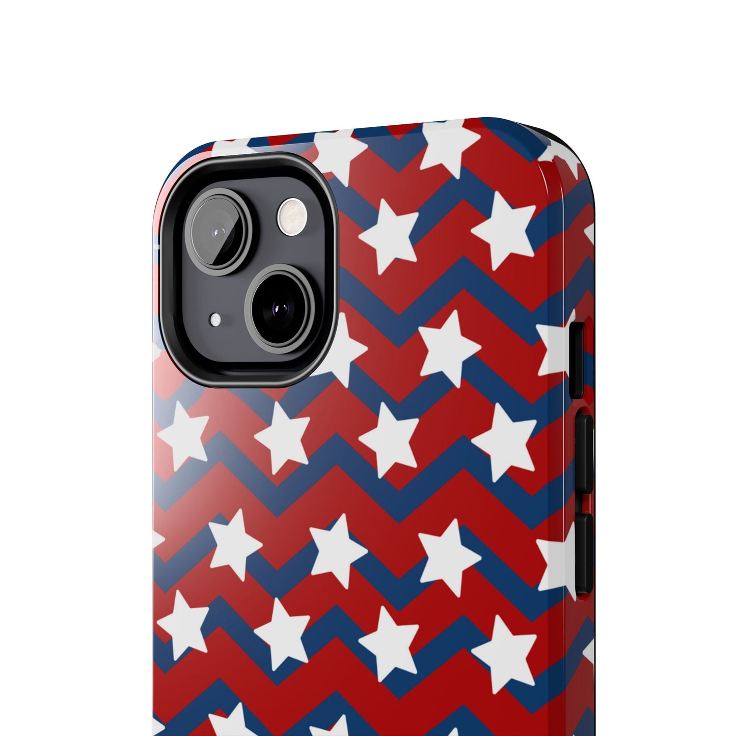 Patriotic Chevron Stars - iPhone Series Case - BOGO Cases