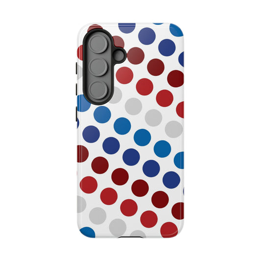 Patriotic Polka Dots - Samsung Galaxy Case - BOGO Cases
