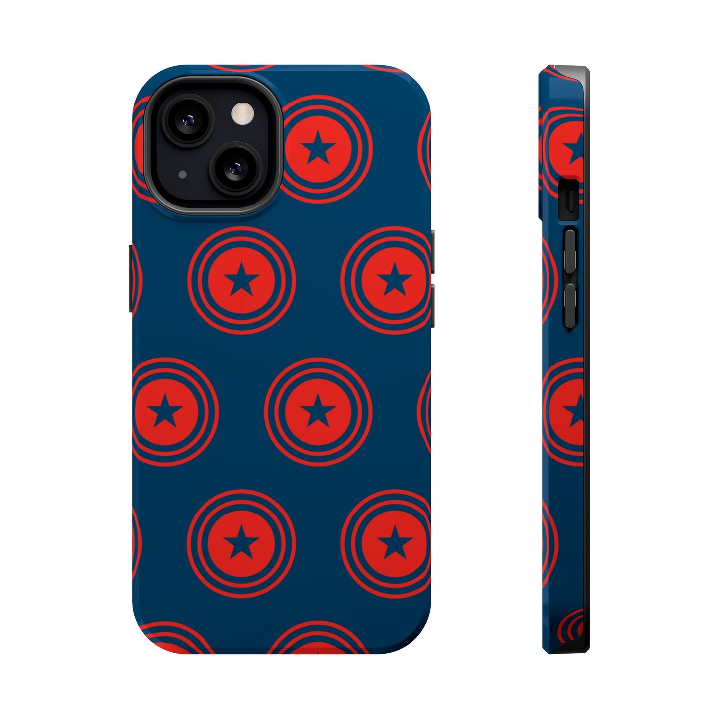 Patriotic Star Shield - MagSafe iPhone Case - BOGO Cases