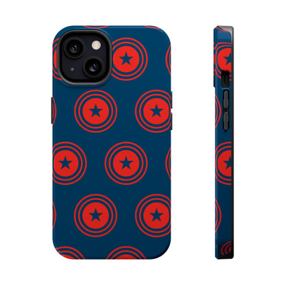 Patriotic Star Shield - MagSafe iPhone Case - BOGO Cases