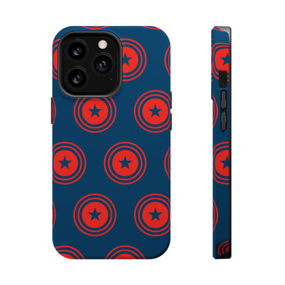 Patriotic Star Shield - MagSafe iPhone Case - BOGO Cases